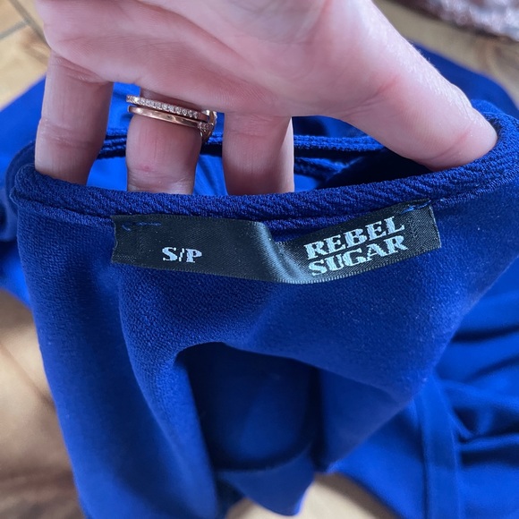 Rebel Sugar Blue Dress Size SM - Picture 2 of 3